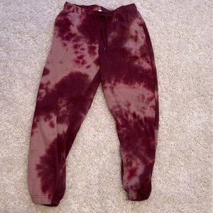 tie dye sweatpants